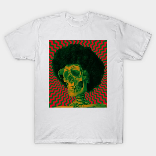 Psychedelic Skull T-Shirt by Trippyarts Store